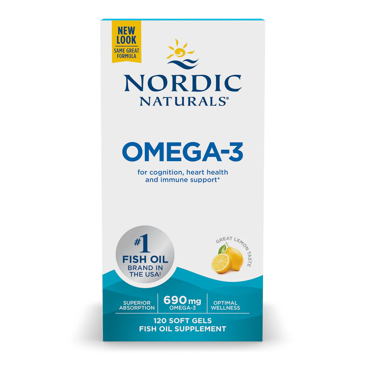 Nordic Naturals Omega-3 120sg