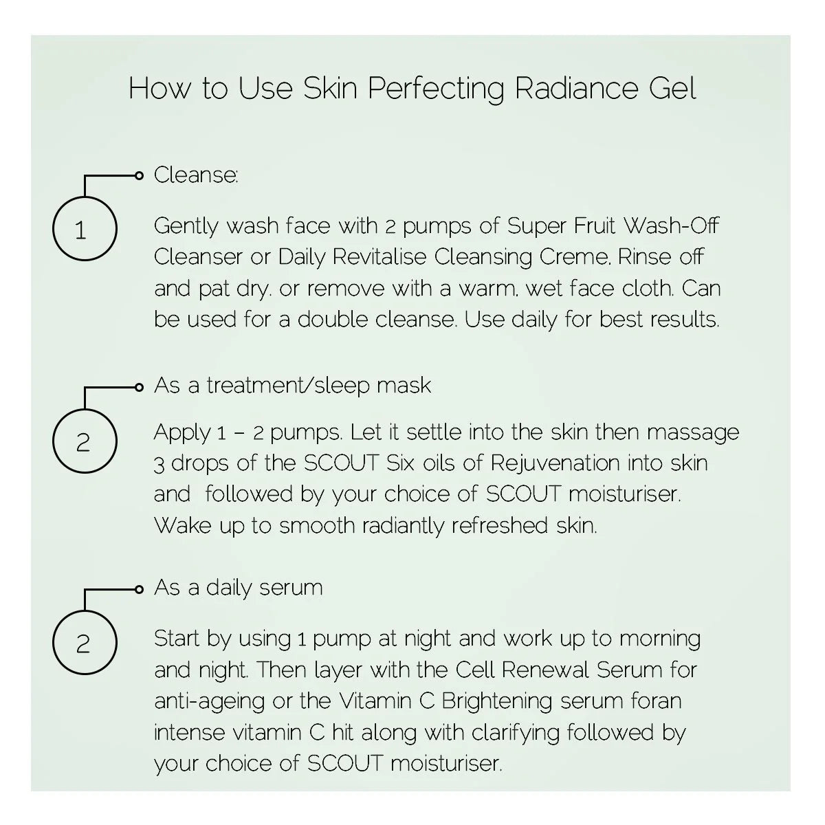 Skin Perfecting Radiance Gel with Lilli Pilli, Licorice, Emu Apple and Vitamin C