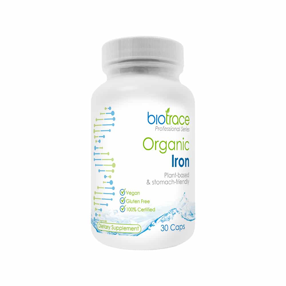 BioTrace Organic Iron 30caps