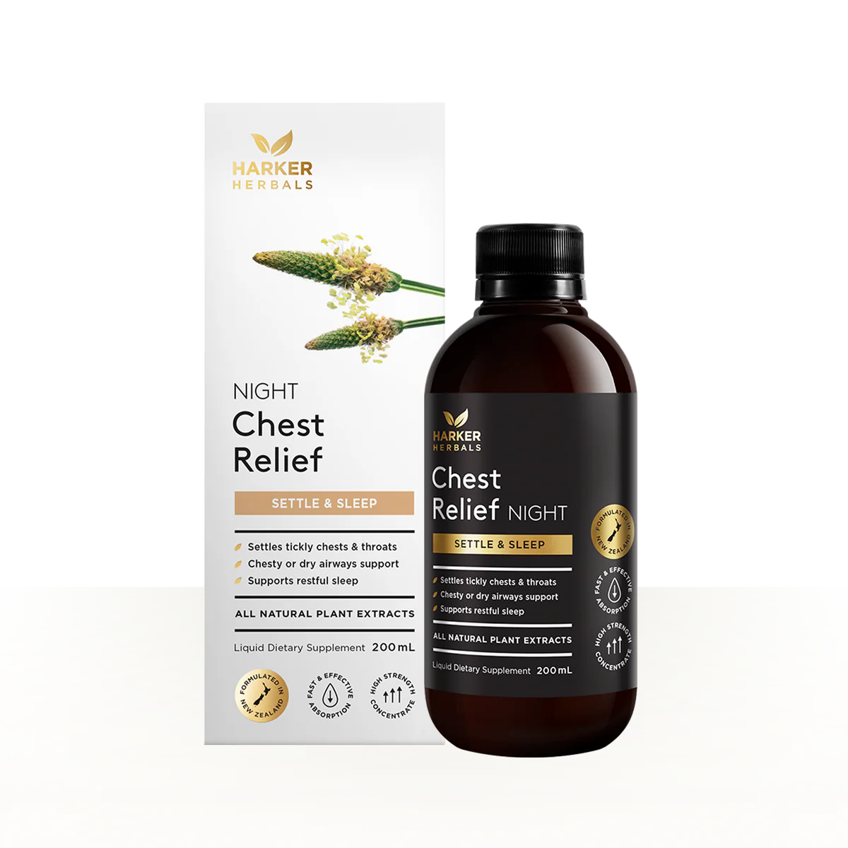 Harker's BW Chest Relief Night 200ml