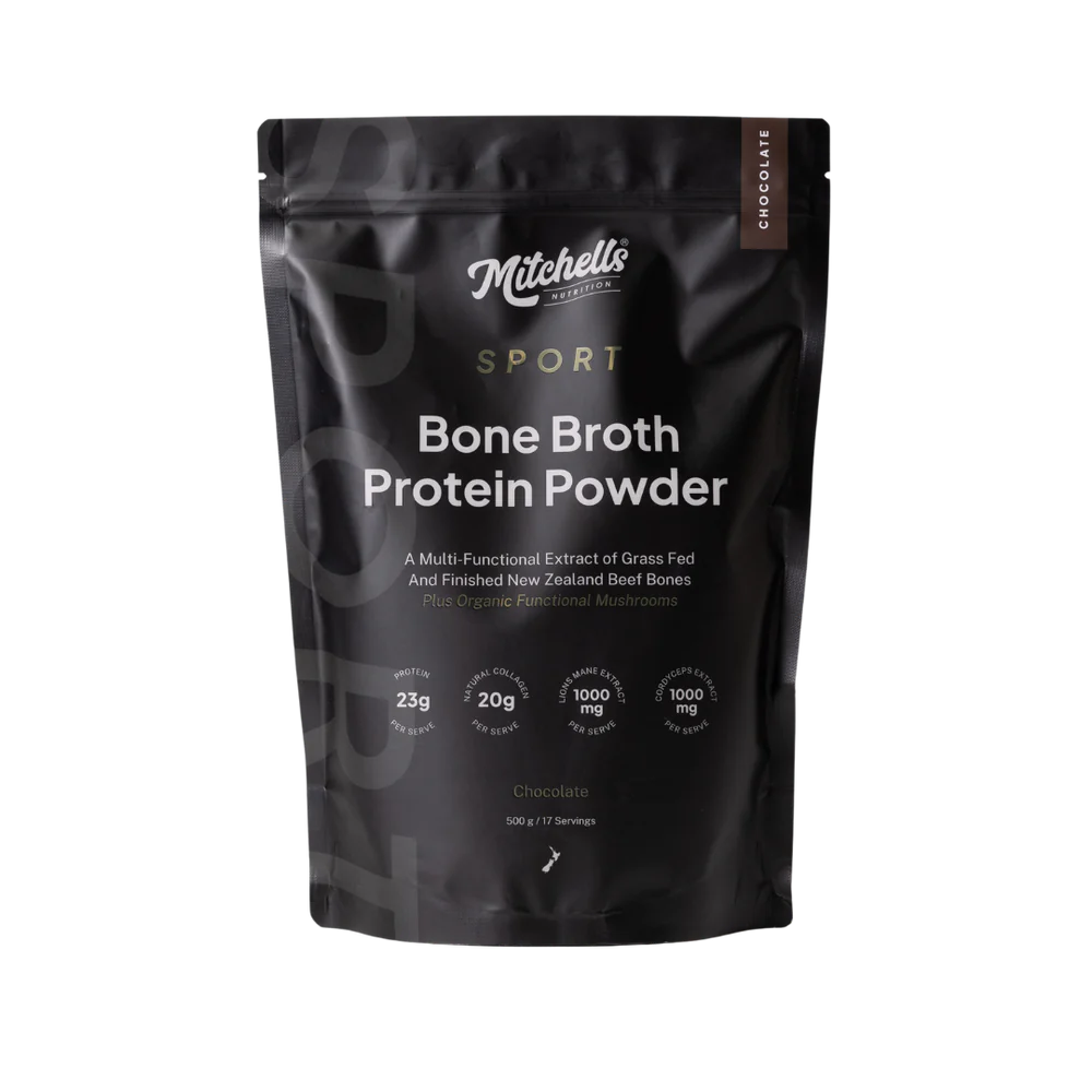 Mitchell's Sport Bone Broth Protein Powder Chocolate 500g