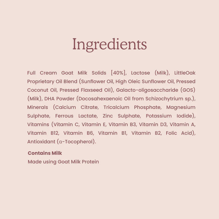 Little Oak Stage 3 Toddler Formula (1-4 Years)