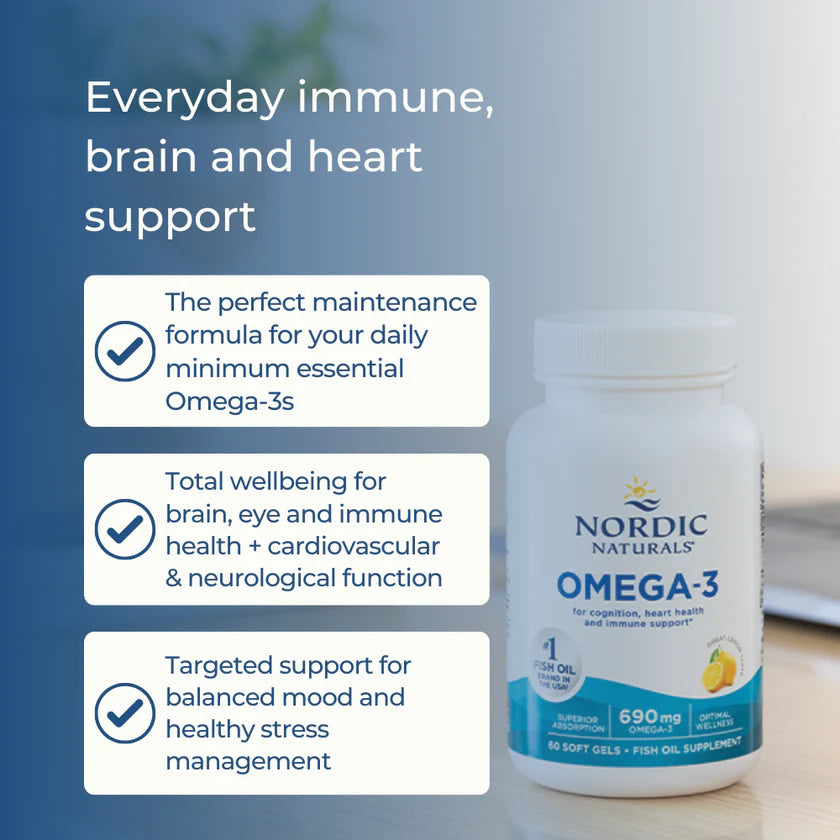 Nordic Naturals Omega-3 120sg
