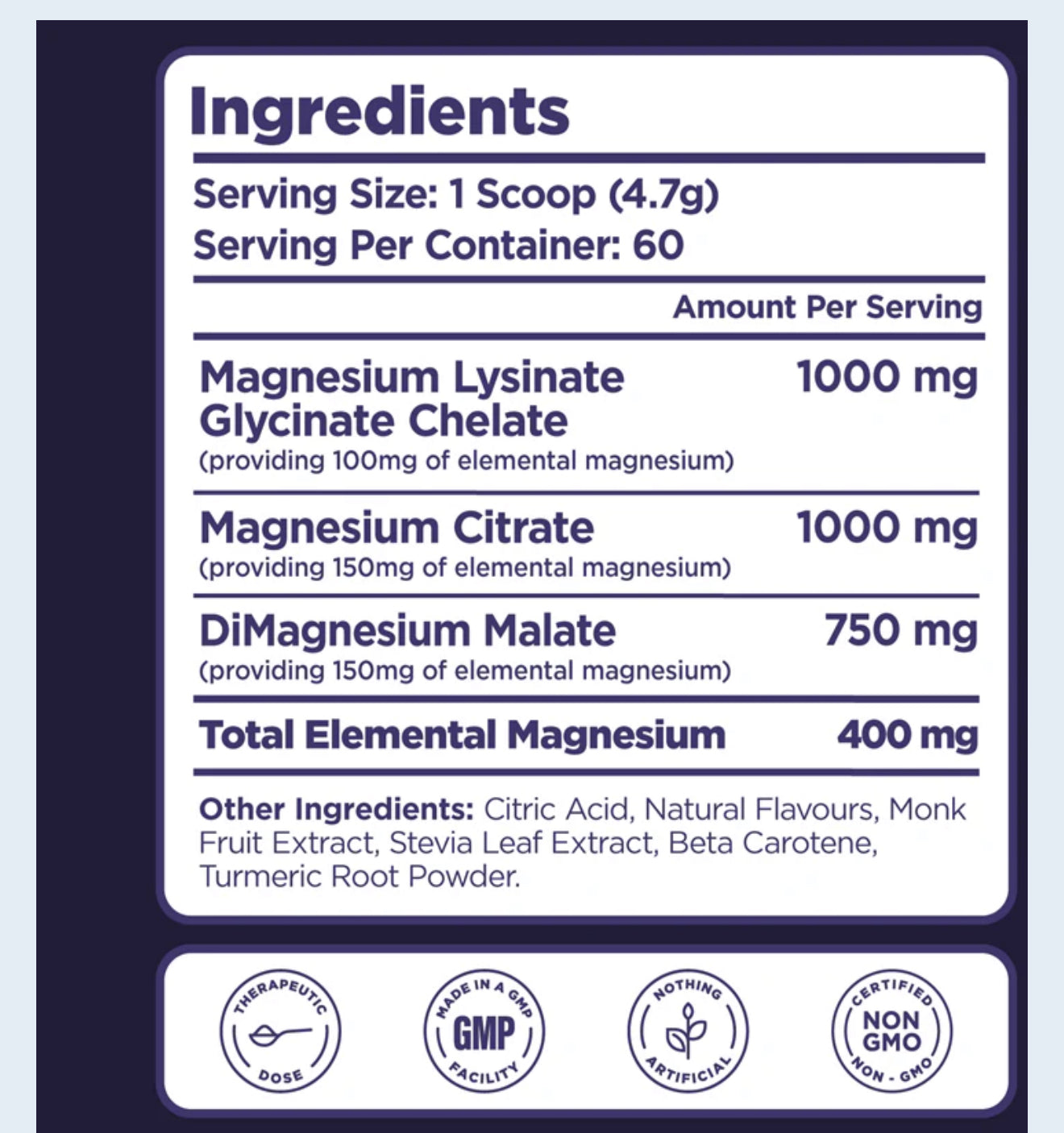 Biosphere Magnesium Glycinate Lemon Lime 282G