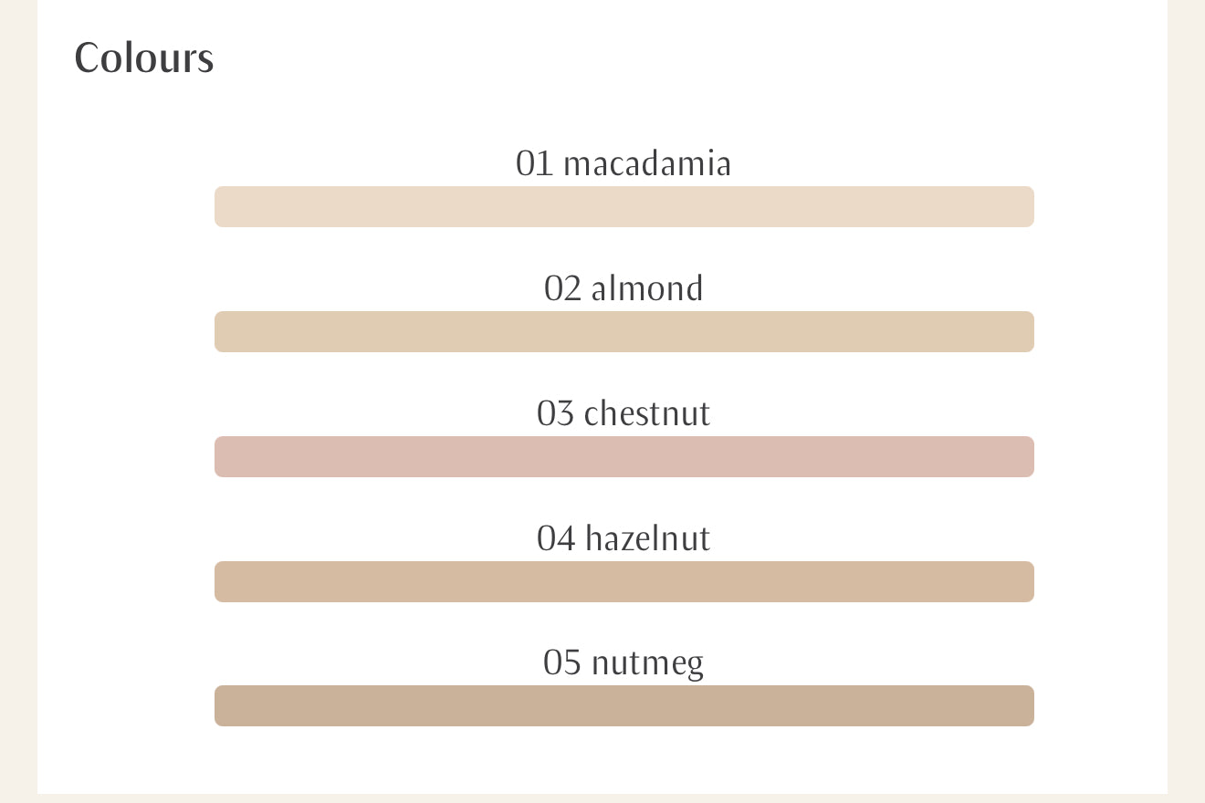 Foundation 04 Hazelnut 30ml
