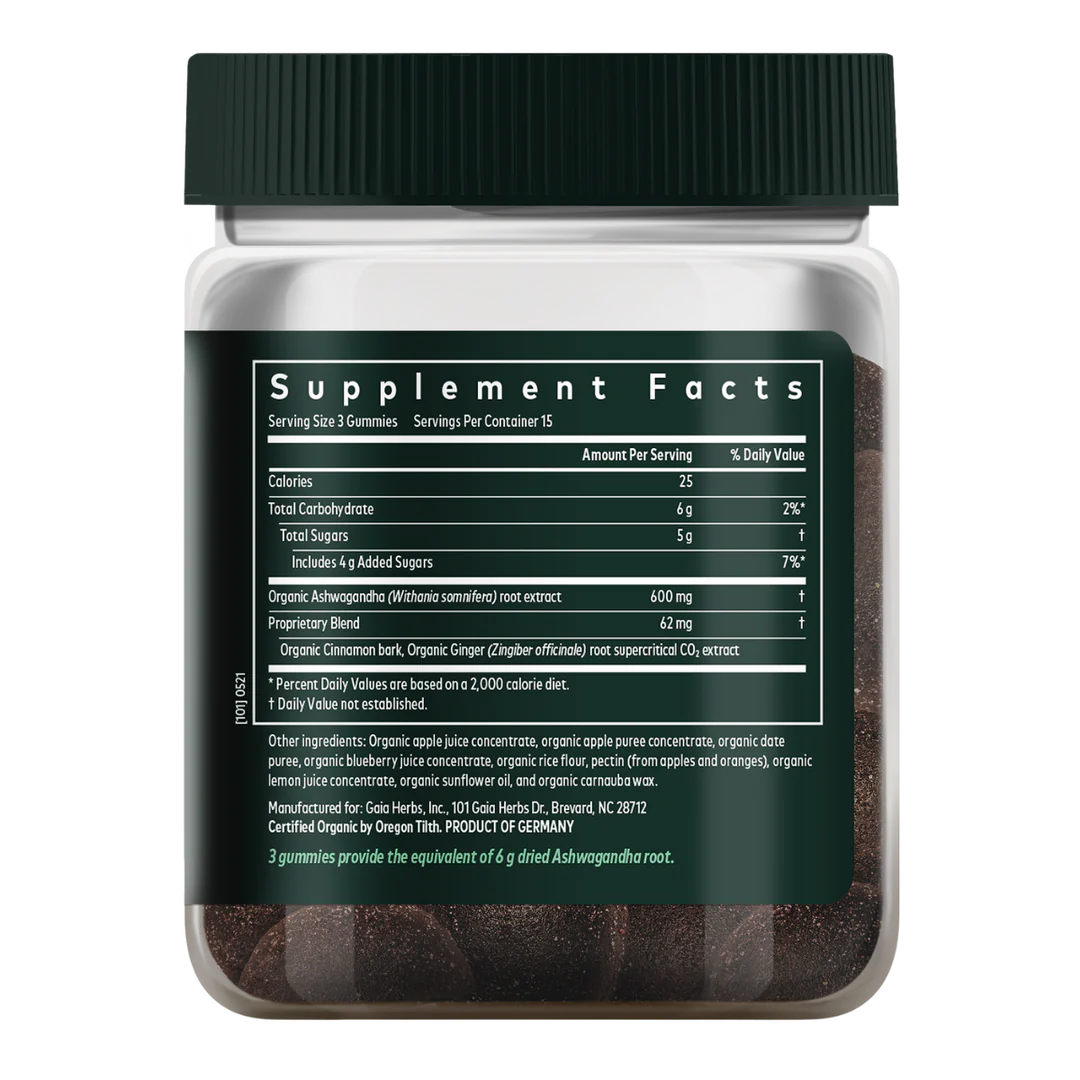 Gaia Herbs Ashwagandha Gummies, 45 gummies