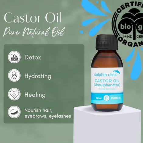 Dolphin Clinic Carrier Castor Oil 200ml