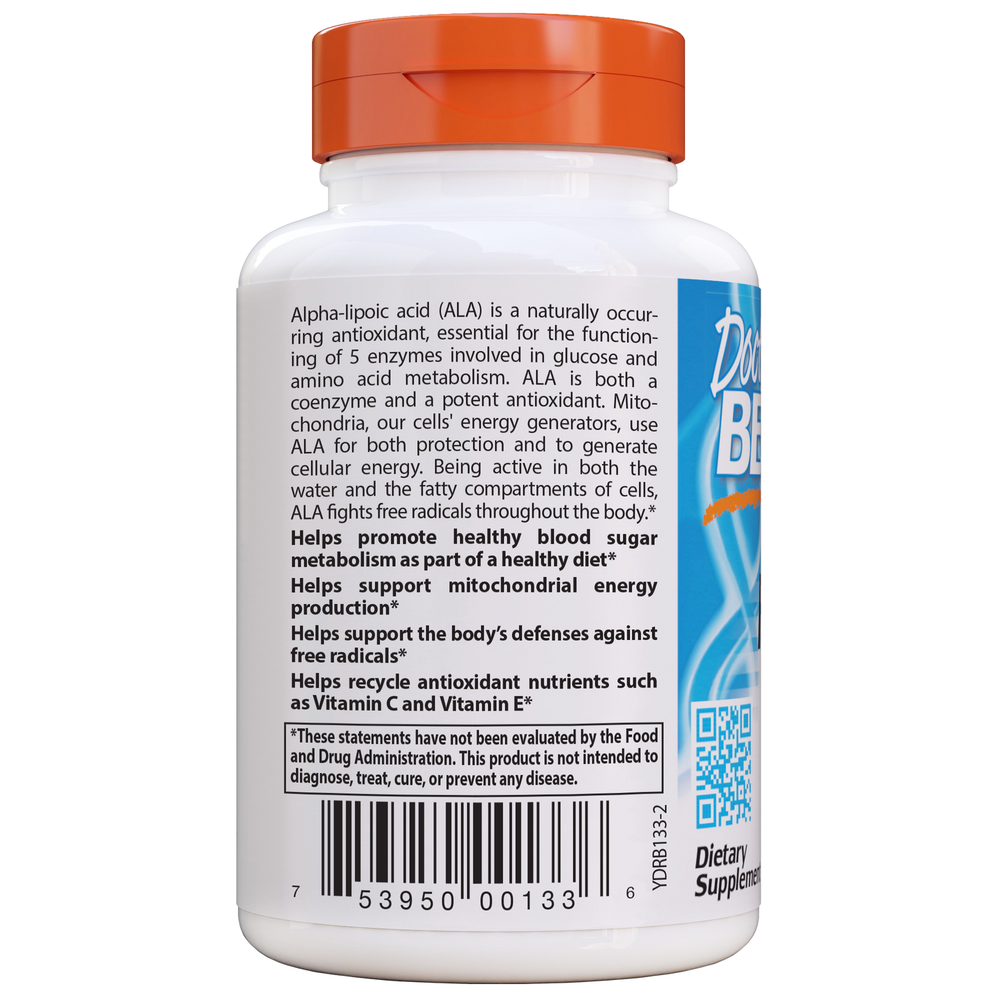Doctor's Best Alpha-Lipoic Acid 600mg 60 vcaps