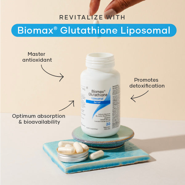 Coyne BioMax Glutathione 625mg LIPOSOMAL, 30VC
