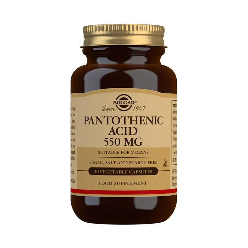 Solgar Pantothenic Acid 550mg