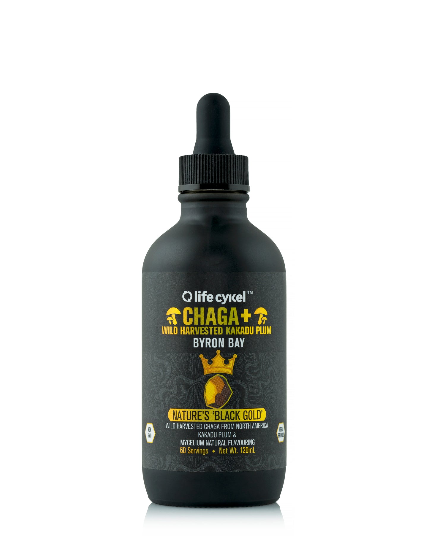 LifeCykel Chaga Mushroom Liquid Extract