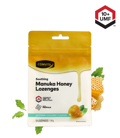 Comvita Mānuka Honey Lozenges - Coolmint 12s