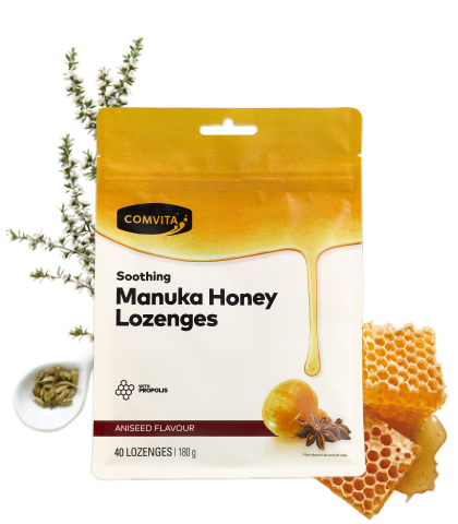 Comvita Mānuka Honey Lozenges - Aniseed 40s