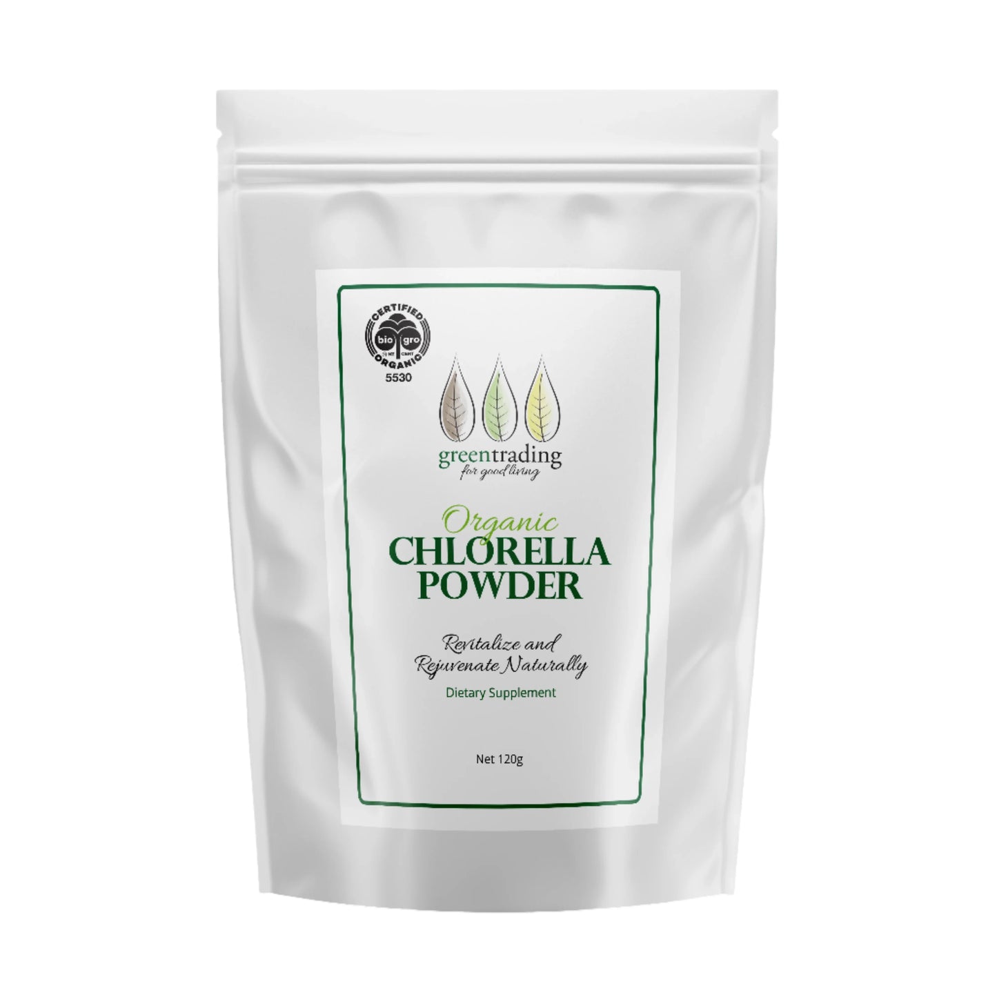 Green Trading Org. Chlorella Powder 120gm