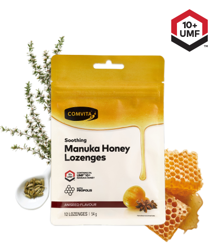 Comvita Mānuka Honey Lozenges - Aniseed 12s