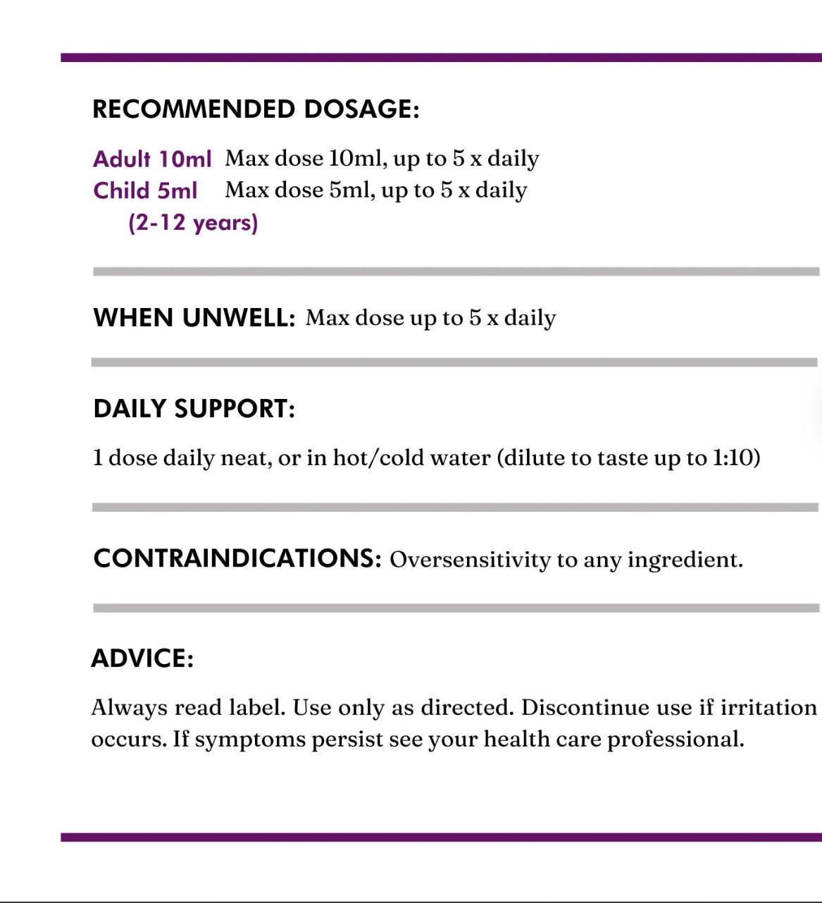 Wild Dispensary CHest Tonic 200ml