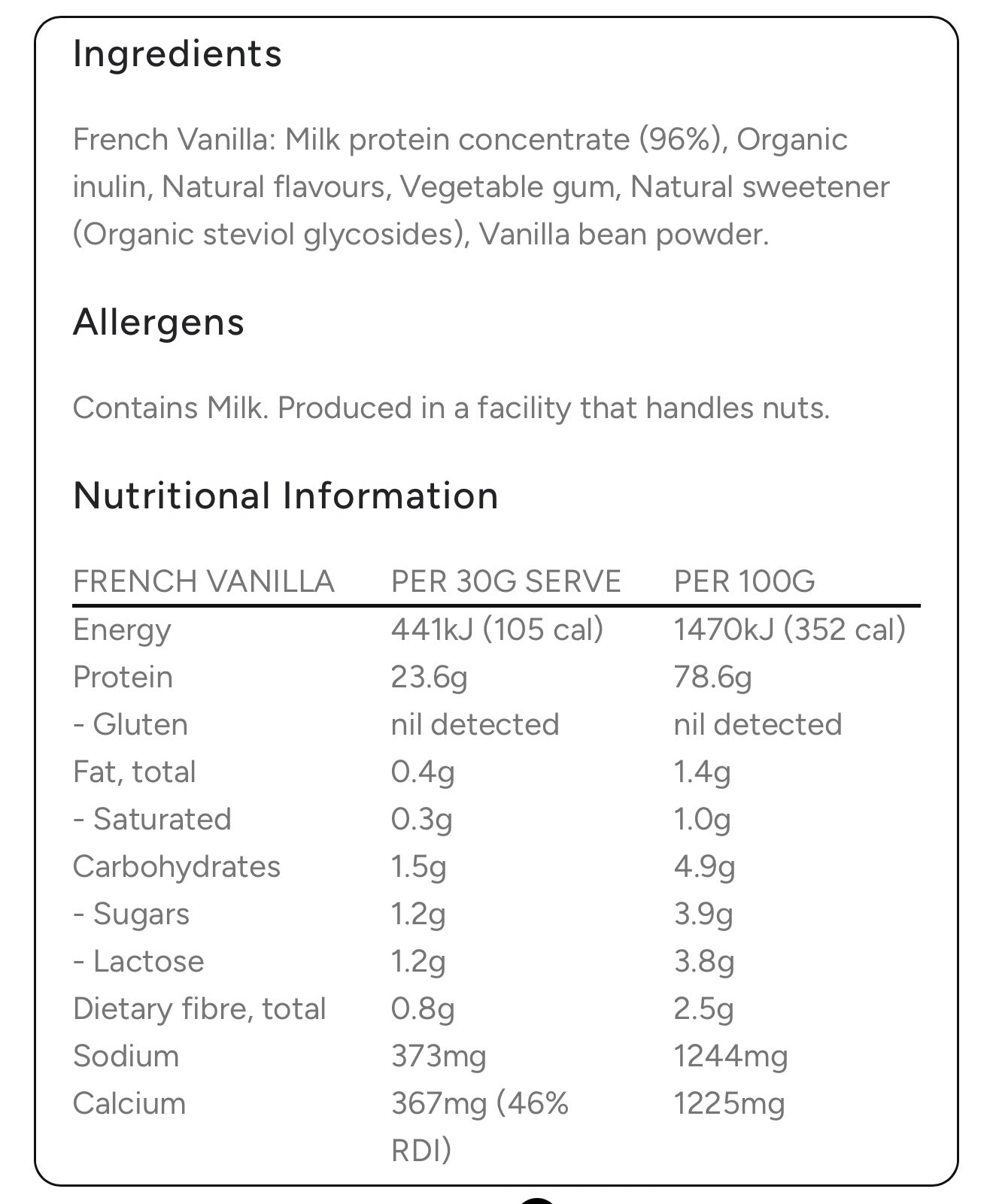 True Night 85 (Casein)Rich Chocolate 1 kg