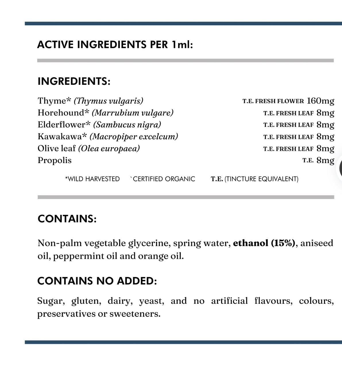 Wild Dispensary Vira Defence Elixir 100mls
