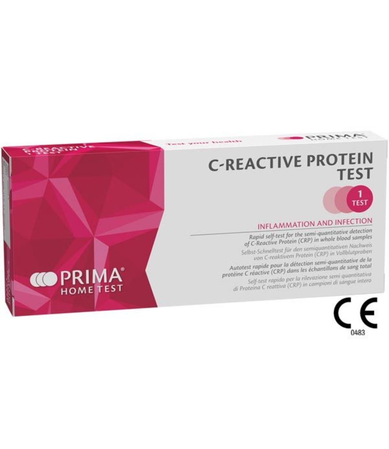 Prima C-Reactive Protein Test Kit