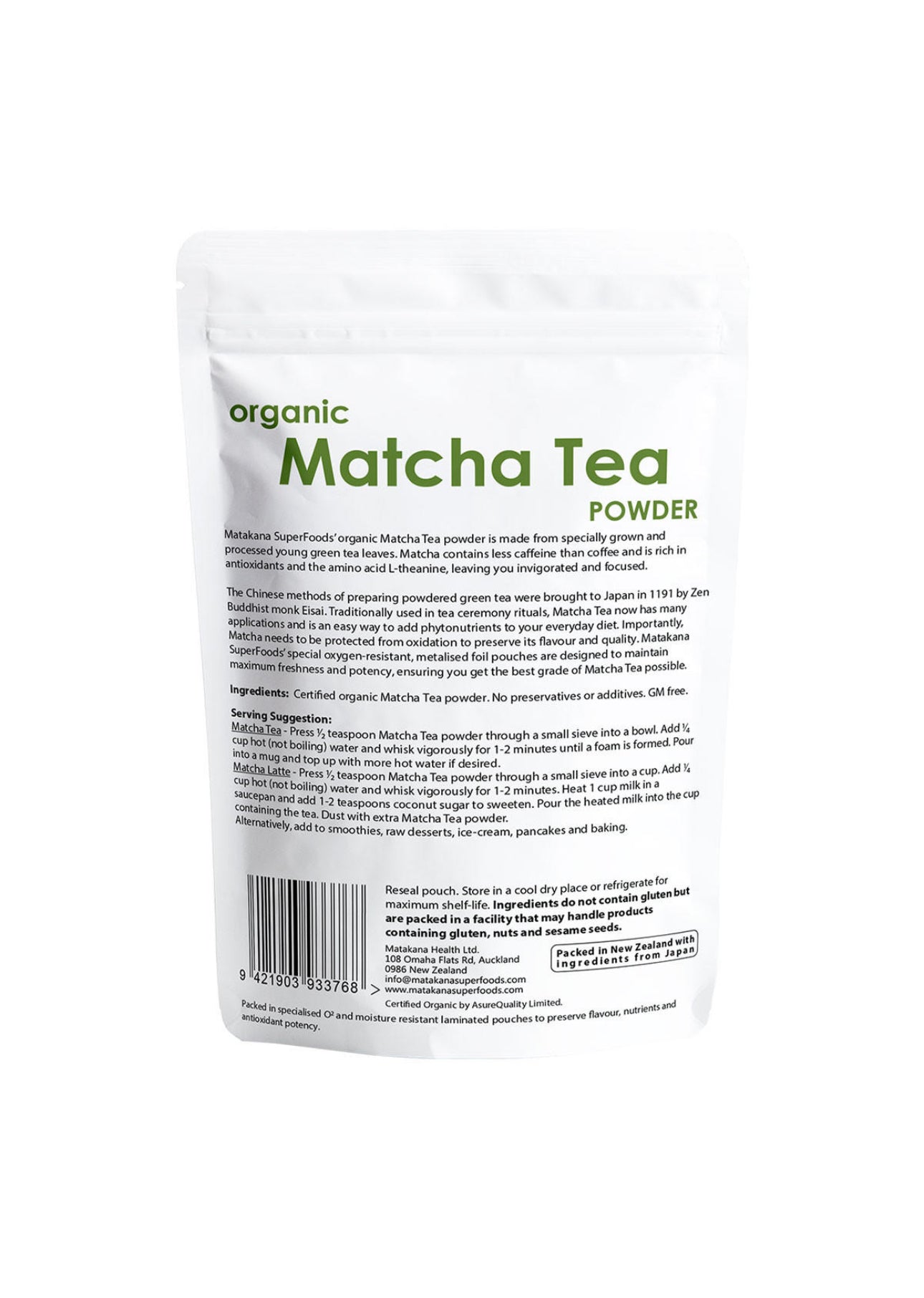 Organic Matcha Powder