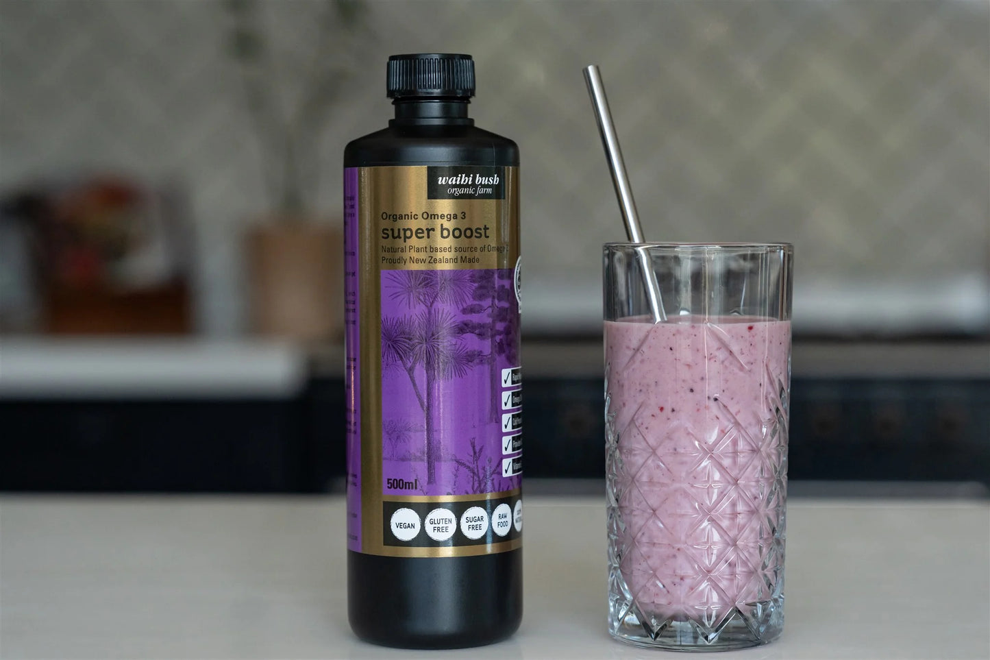 Waihi Bush Omega 3 Super Boost 500ml