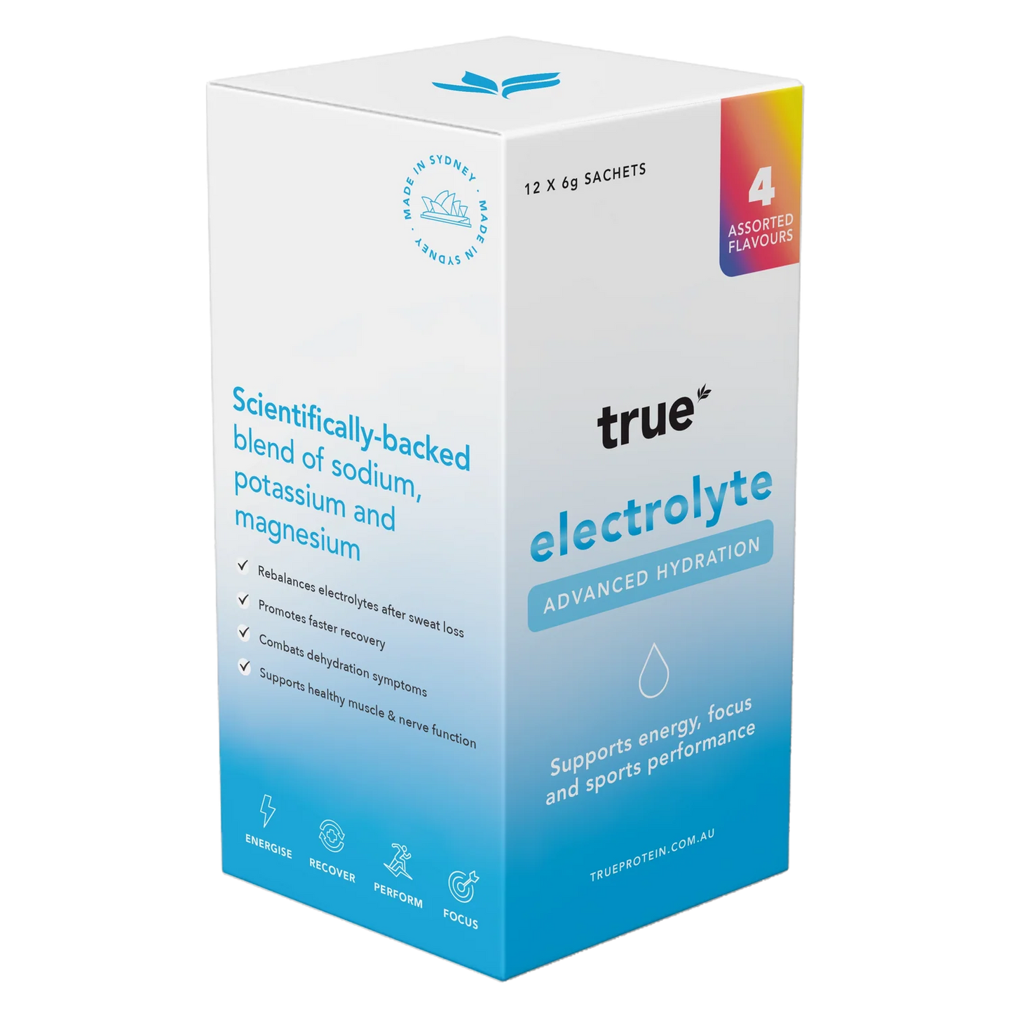 True Protein Electrolyte Travel Pack 12s