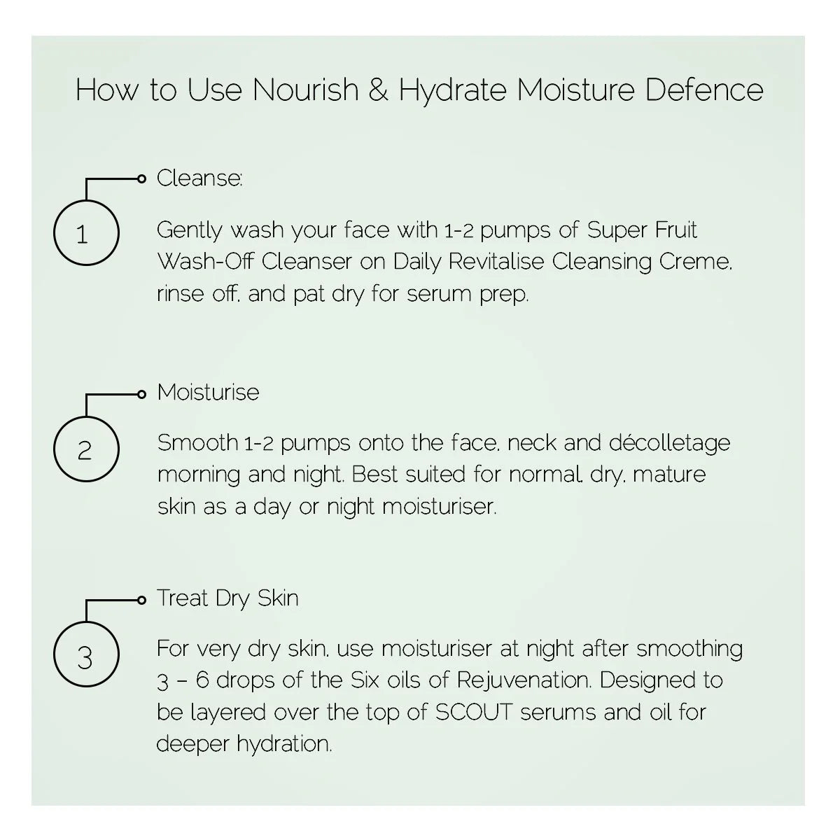 Scout Cosmetics Nourish & Hydrate Moisture Defence Crème with White Tea, Pomegranate and Macadamia