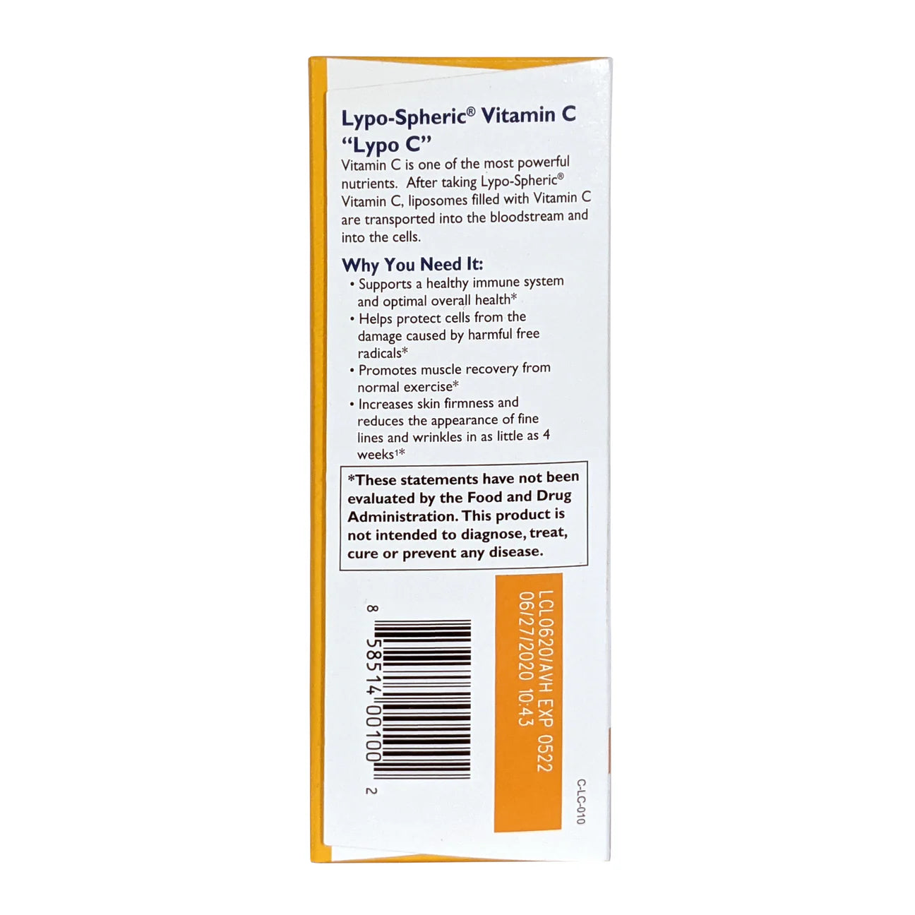 LivOn Lypo-Spheric Vitamin C 30 Sachets