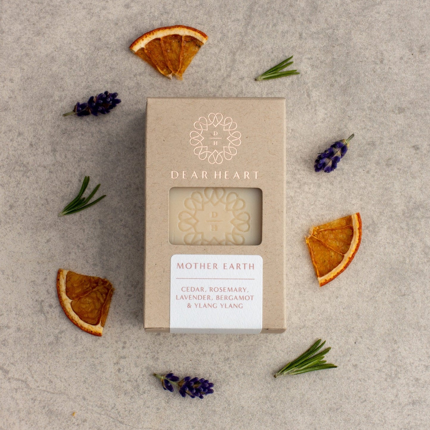 Cedarwood, Rosemary, Lavender, Bergamot & Ylang Ylang