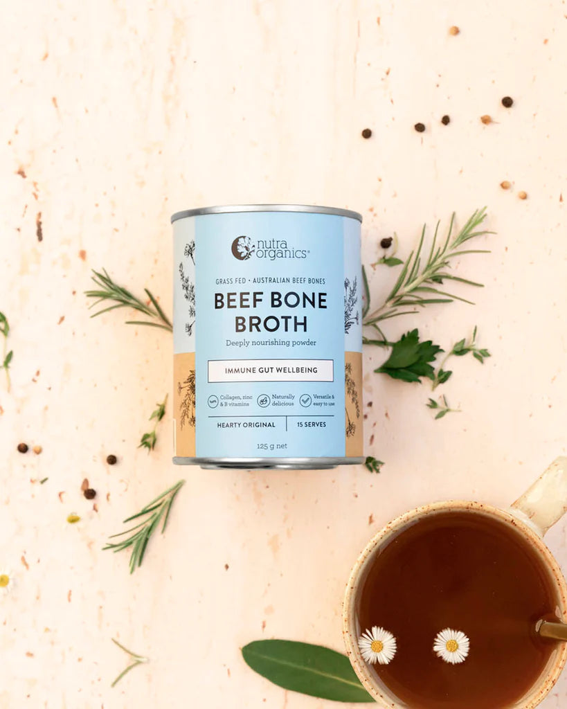 NutraOrganics Beef Bone Broth Hearty Original