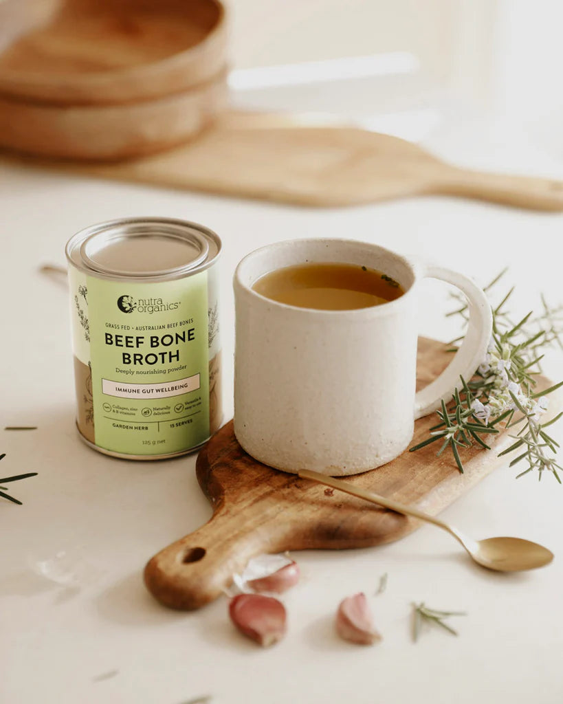 NutraOrganics Beef Bone Broth Garden Herb 125gm