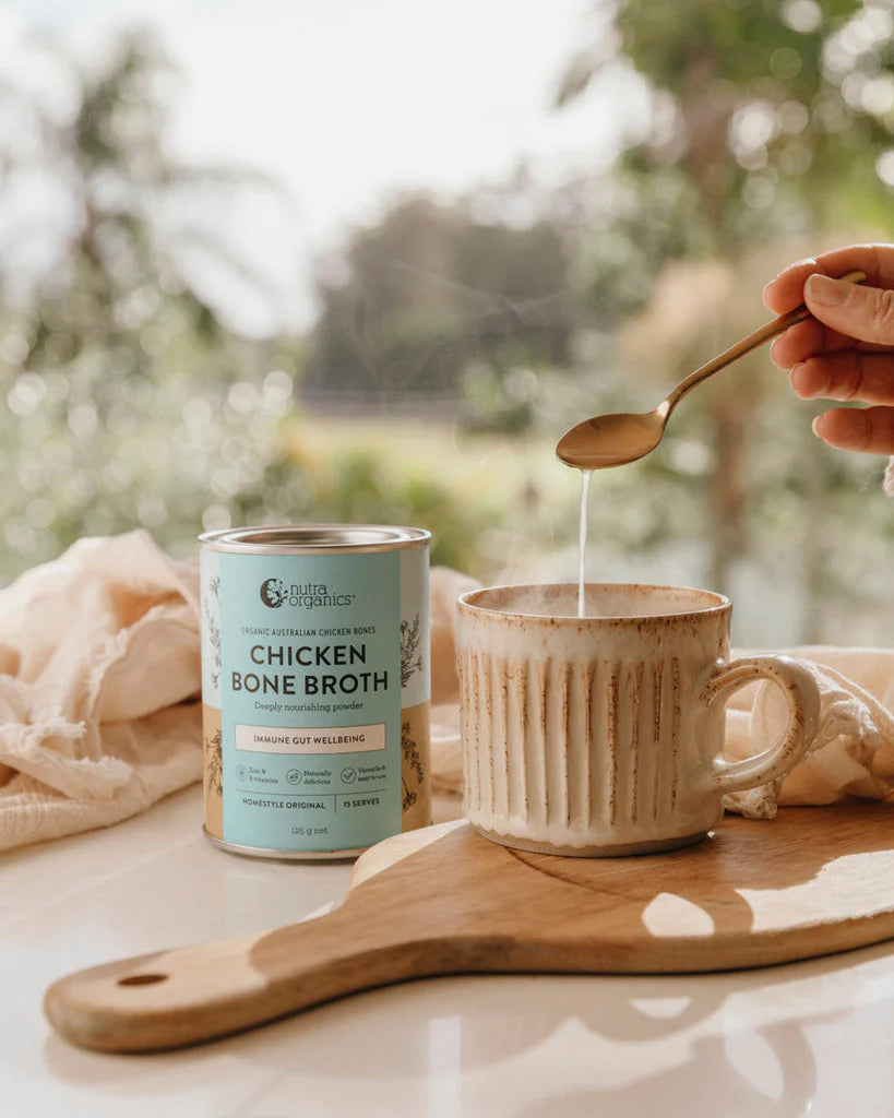 NutraOrganics Chicken Bone Broth Original 125gm