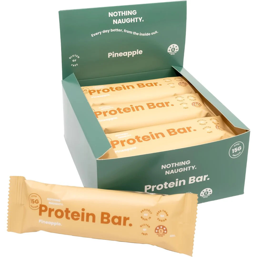 Nothing Naughty Protein Bar- Pineapple