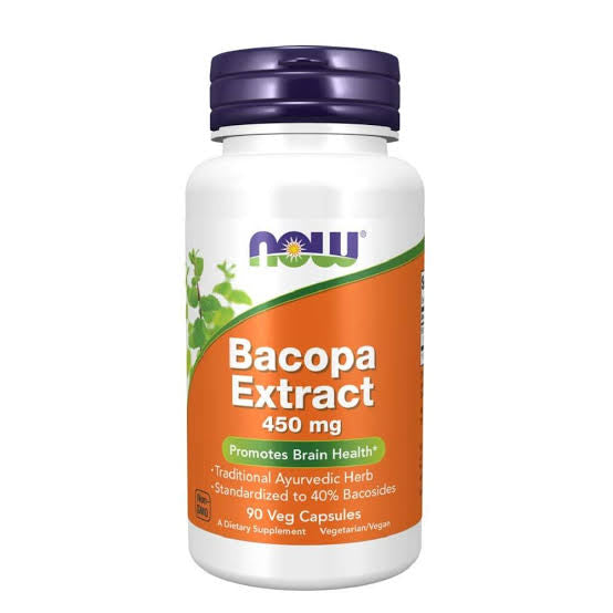 NOW Bacopa Extract, 450mg 90VC
