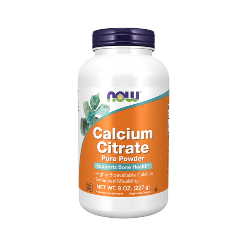 NOW Calcium Citrate Powder, pure 227g