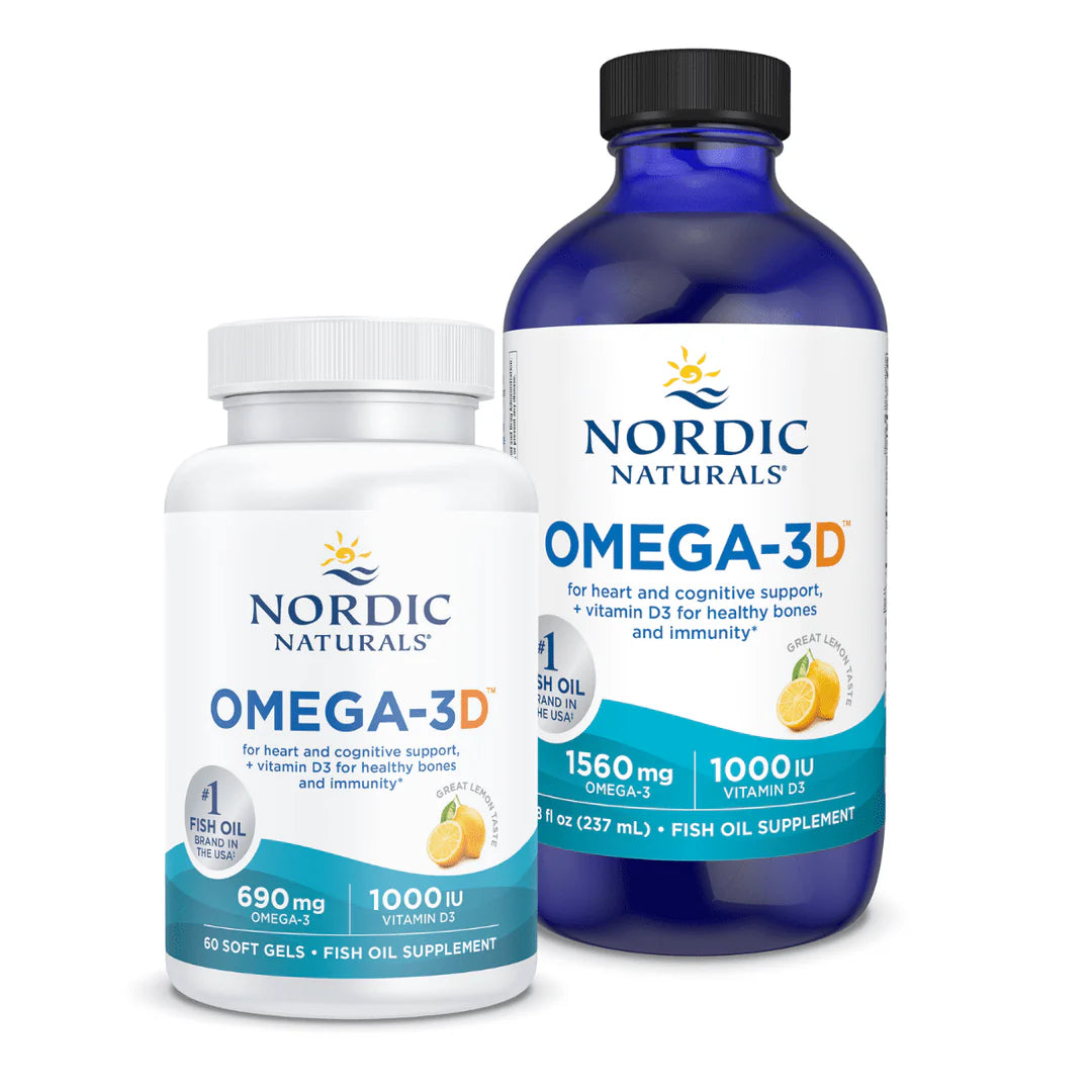 Nordic Naturals Omega-3D - 60sg