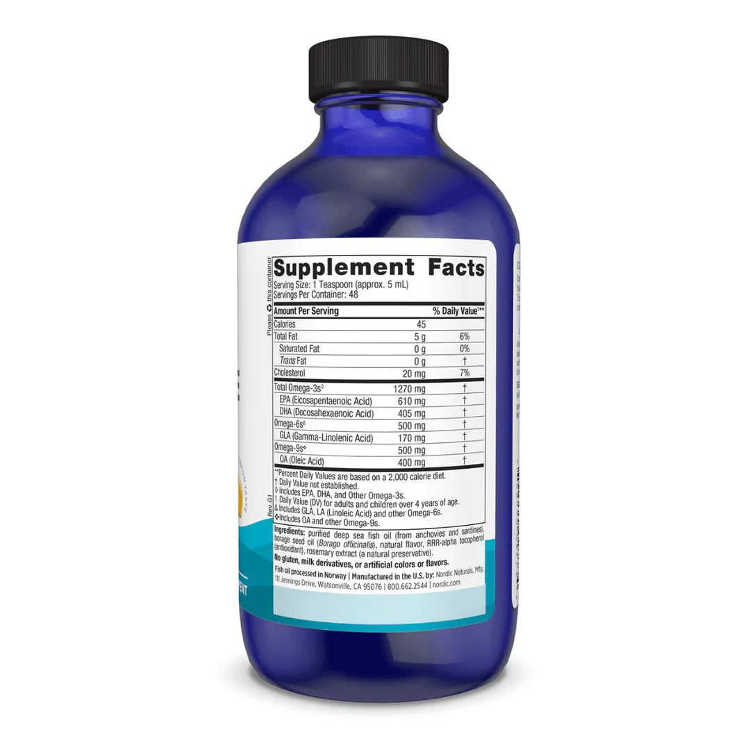 Nordic Naturals Complete Omega Lemon 237ml