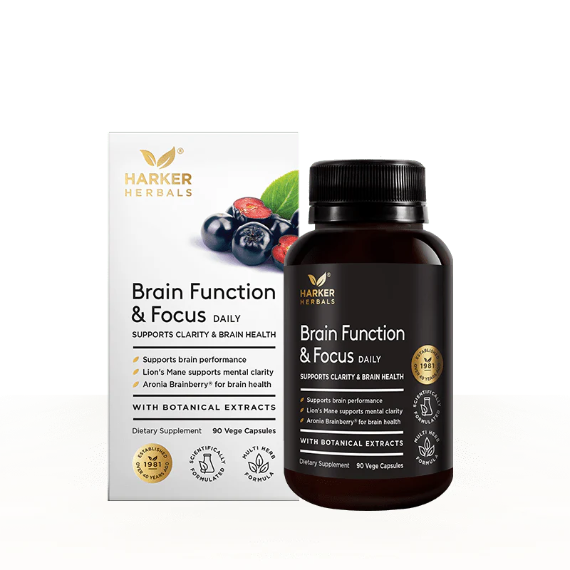 Harker's Brain Function & Focus 90Caps