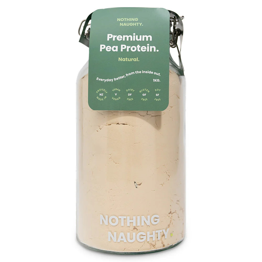 Nothing Naughty PEA PROTEIN POWDER 1kg Unflavoured