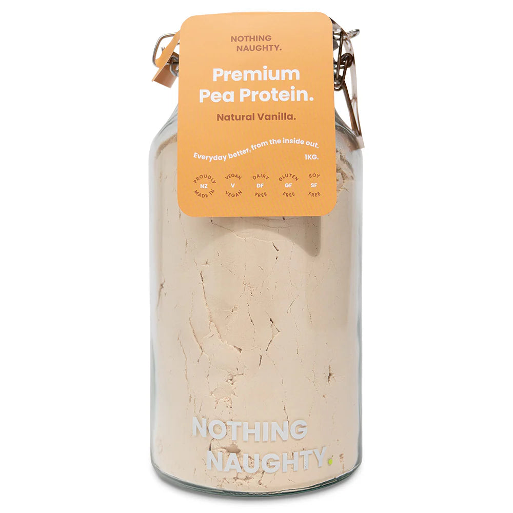 Nothing Naughty PEA PROTEIN - 1kg Vanilla
