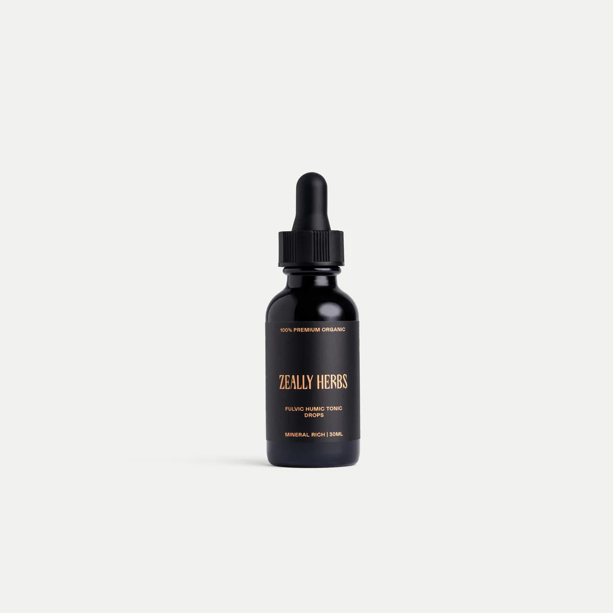 Zeally Herbs Fulvic/Humic acid- Heavy Metals & Toxin Binder 30ml
