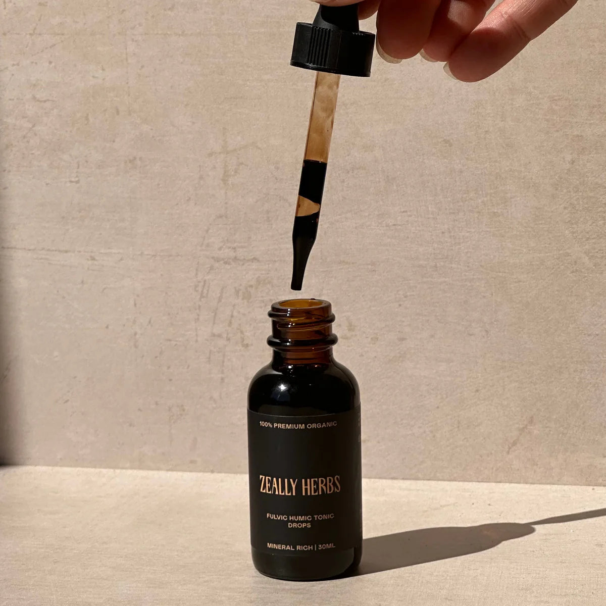 Zeally Herbs Fulvic/Humic acid- Heavy Metals & Toxin Binder 30ml