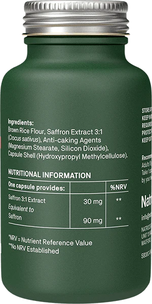 Natroceutics Saffron Bioactive 30 caps