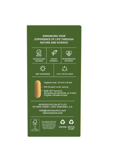 Natroceutics Curcumin fortified 60 caps