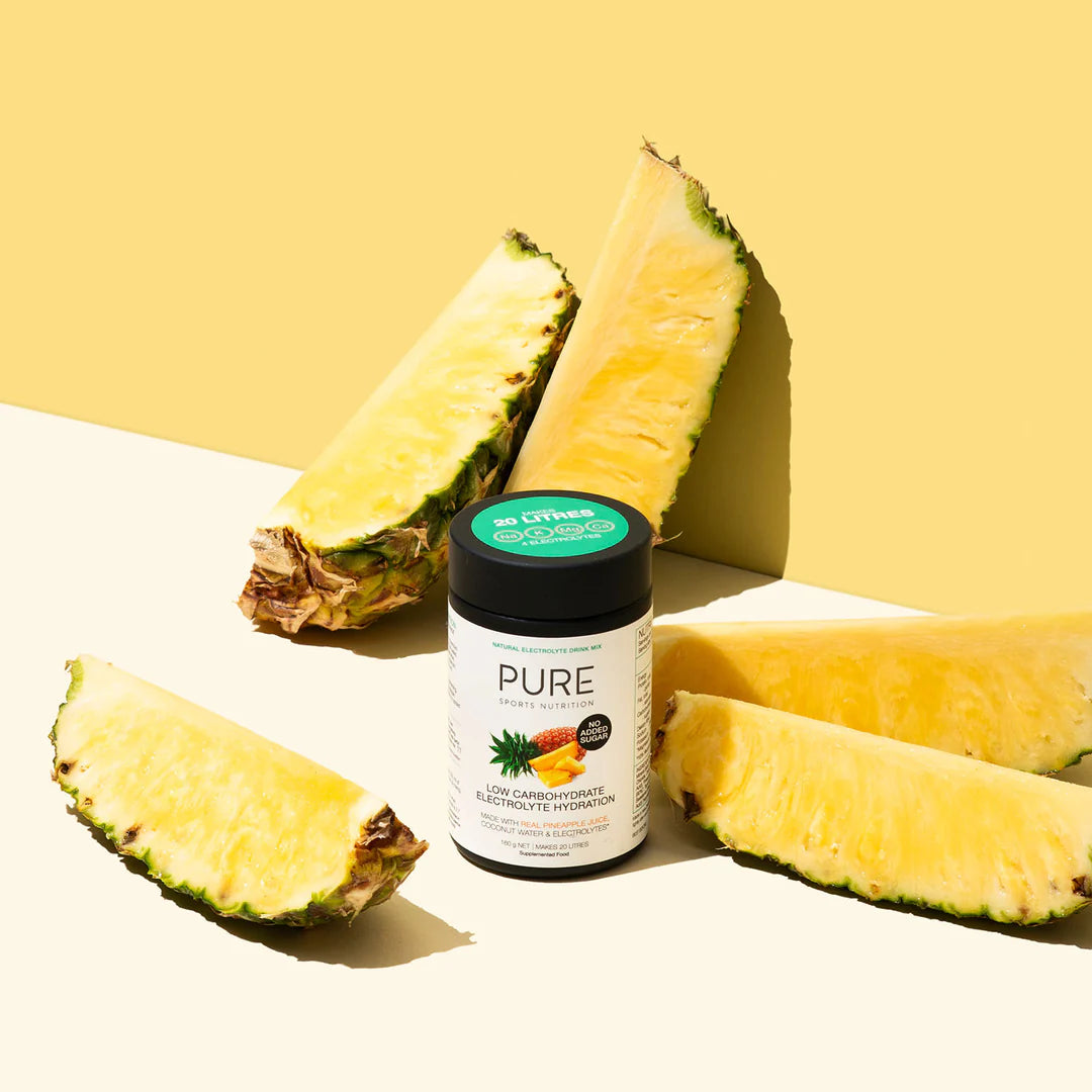 PURE Electrolyte Hydration Low Carb - Pineapple 160gm