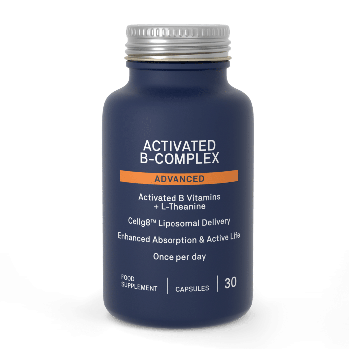 Natroceutics Activated B-Complex + Suntheanine 30 Capsules
