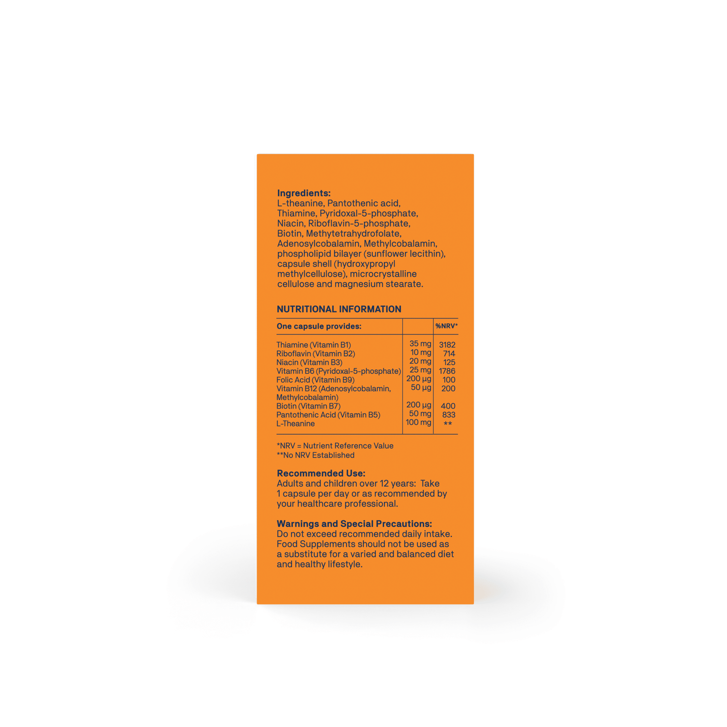 Natroceutics Activated B-Complex + Suntheanine 30 Capsules