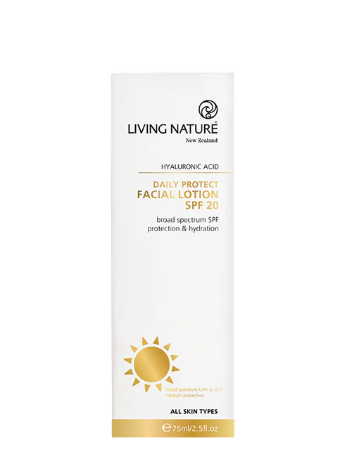 Living Nature Daily Protect Facial Lotion SPF 20 75ml