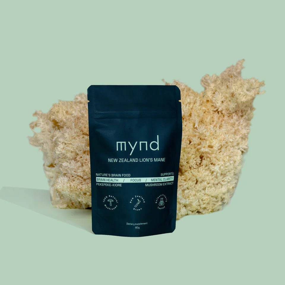 Mynd Pekepeke-Kiore, NZ Lion's Mane Extract 60gm