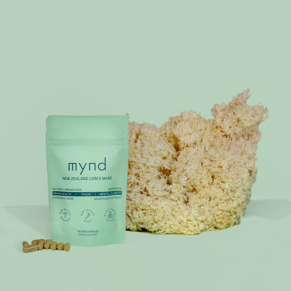 Mynd Pekepeke Kiore -NZ lions mane, 60cap